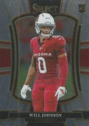 2025 Panini Select Base Set Will Johnson #122 card