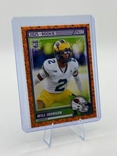 2025 Score-A-Treat Base Rookies Pumpkin Will Johnson #11 card