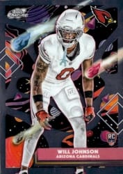 2025 Topps Cosmic Chrome Base Set Will Johnson #102 card