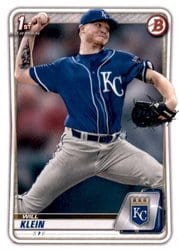 2020 Bowman Draft Base Set Will Klein #BD-157 card