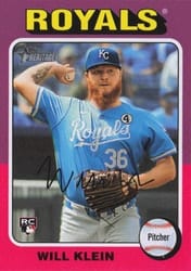 2024 Topps Heritage Base Set Will Klein #723 card