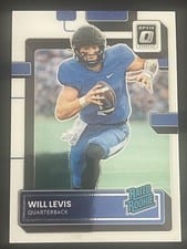 2023 Panini Chronicles Draft Picks Donruss Optic Rated Rookie Will Levis #4 card