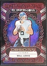 2023 Panini Obsidian Supernova Will Levis #4 card