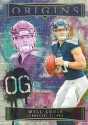 2023 Panini Origins Original Gridiron Will Levis #19 card