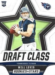 2023 Panini Rookies & Stars Draft Class Will Levis #DC-19 card