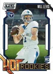 2023 Score Hot Rookies Will Levis #5 card