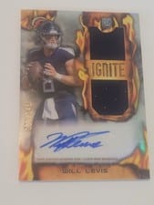 2023 Topps Composite Resurgence Ignite Patch Autographs Set Will Levis #RIRPA-WL card