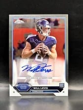 2023 Topps Composite Topps Chrome Autographs Set Will Levis #TCA-WL card