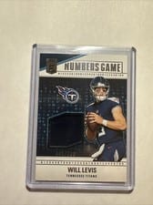 2024 Donruss Elite Numbers Game Jerseys Will Levis #NG-WLE card