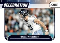 2024 Score Celebration Will Levis #C-WLS card