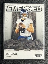 2024 Score Emerged Will Levis #EM-WLS card
