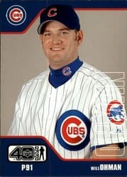 2002 Upper Deck 40-Man Base Set Will Ohman #632 card