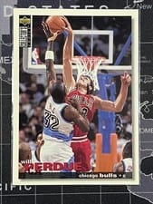 1995-96 Collector's Choice Base Set Will Perdue #108 card