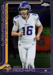 2025 Topps Chrome Base Set Will Reichard #203 card