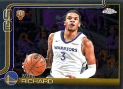 2025-26 Topps Chrome Base Set Will Richard #287 card