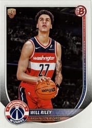 2025-26 Bowman Base Set Will Riley #21 card