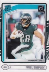 2024 Clearly Donruss Base Set Will Shipley #87 card