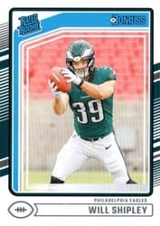 2024 Donruss Base Set Will Shipley #312 card