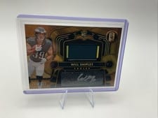 2024 Panini Gold Standard Rookie Jersey Autographs Will Shipley #228 card