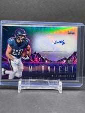 2024 Topps Midnight Rookie Horizon Signatures Will Shipley #RHS-WS card