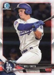 2018 Bowman Chrome Prospects Will Smith #BCP20 card