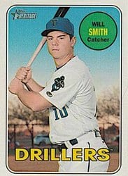2018 Topps Heritage Minor League Base Set Will Smith #5 card