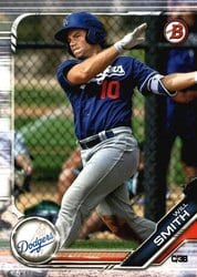 2019 Bowman Prospects Will Smith #BP-91 card