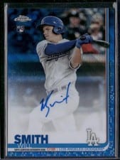 Will Smith 2019 Topps Chrome Rookie Autographs #RA-WS Blue Wave Refractor card