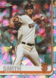 2019 Topps Chrome Sapphire Edition Base Set Will Smith #203 card