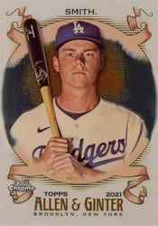 2021 Topps Allen & Ginter Chrome Base Set Will Smith #274 card