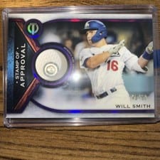 2021 Topps Tribute Stamp of Approval Will Smith #SOA-WS card