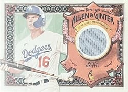 2022 Topps Allen & Ginter Relics (Pattern A) Will Smith #AGRA-WS card