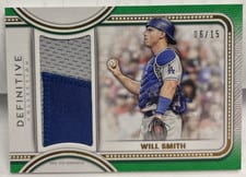 2022 Topps Definitive Collection Jumbo Relic Collection Will Smith #DJR-WSM card