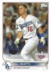 2022 Topps Opening Day Base Set Will Smith #205 card