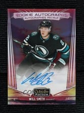 2024-25 O-Pee-Chee Platinum Rookie Autographs Will Smith #R-WS card