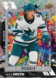 2024-25 Upper Deck 2024-25 Rookie Class Will Smith #RC-16 card