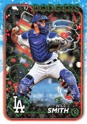 2024 Topps Holiday Base Set Will Smith #H77 card