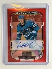 2025-26 O-Pee-Chee Platinum Red Rainbow Autos Will Smith #RA-WS card