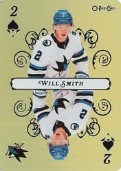 2025-26 O-Pee-Chee Playing Cards Will Smith #2-SPADES card