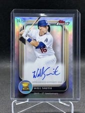 2025 Finest Rookie Cup Anniversary Autographs Will Smith #RCAA-WS card
