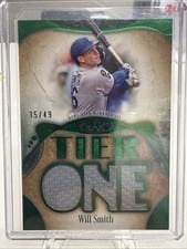 2026 Topps Tier One Tier One Relics Die-Cut Will Smith #T1RD-WS card