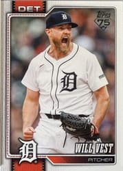 2026 Topps Base Set Will Vest #121 card