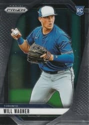 2025 Panini Prizm Base Set Will Wagner #171 card