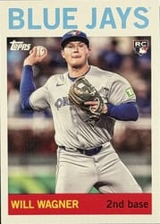 2025 Topps Archives Base Set Will Wagner #75 card