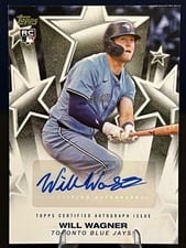 2025 Topps Baseball Stars Autographs Will Wagner #BSA-WW card