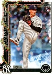 2025 Topps Holiday Base Set Will Warren #H16 card