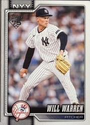 2026 Topps Base Set Will Warren #176 card