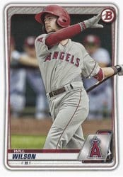 2020 Bowman Prospects Will Wilson #BP-147 card