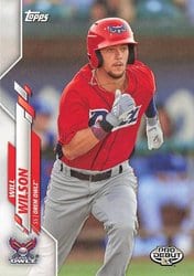 2020 Topps Pro Debut Base Set Will Wilson #PD-69 card