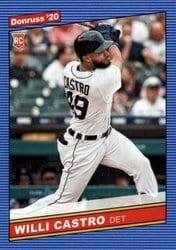 2020 Donruss Base Set Willi Castro #236 card